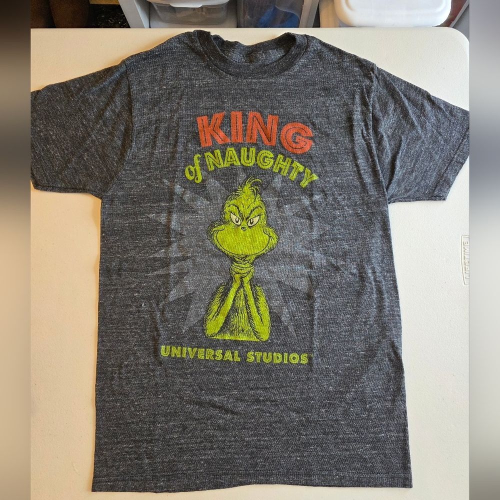 Universal Studios The Grinch “King of Naughty” short sleeve T-shirt